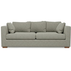 LIVIQUE, Sofa Malia, Sofa Malia Beige Stoff 220 cm 113 cm