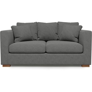 LIVIQUE, Sofa Malia, Sofa Malia Grau Stoff 175 cm 113 cm