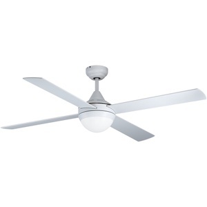 Eglo, Eglo Deckenlampe Varadero, Deckenventilator mit Licht Varadero Weiss Stahl 122 cm