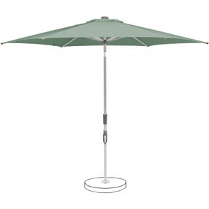 Suncomfort by Glatz, Suncomfort by Glatz Sonnenschirm Slide 250 cm Frost Green, Sonnenschirm SLIDE