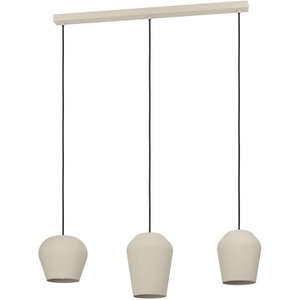 Eglo, Hängeleuchte Cambaito, dreiflammig, sandfarben, Eglo Lampada a sospensione Cambaito