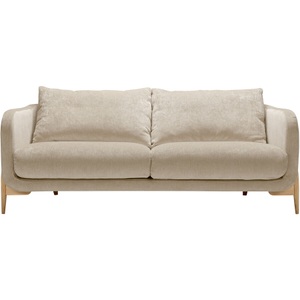 LIVIQUE, Sofa Leya, Sofa Leya Beige Stoff 175 cm 97 cm