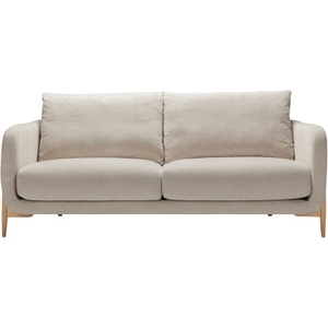 LIVIQUE, Sofa Leya, Sofa Leya Beige Stoff 175 cm 97 cm