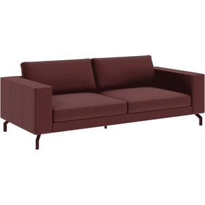 LIVIQUE, Sofa Domino, Sofa Domino Lila Stoff 220 cm 98 cm