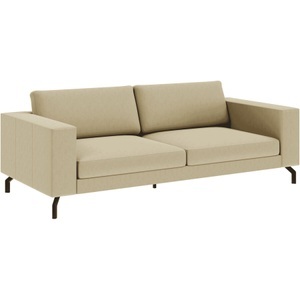 LIVIQUE, Sofa Domino, Sofa Domino Beige Stoff 220 cm 98 cm