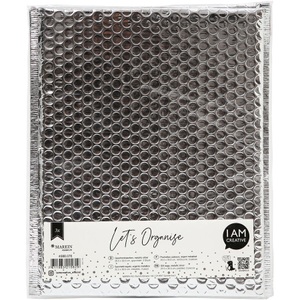 I am Creative, I AM CREATIVE Geschenktasche Let`s Organize MAA4088.076 metallic silber 3 Stück, I AM CREATIVE Geschenktasche Let`s Organize MAA4088.076 metallic silber 3 Stück