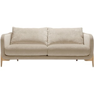 LIVIQUE, Sofa Leya, Sofa Leya Beige Stoff 178 cm 92 cm