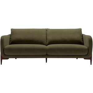 LIVIQUE, Sofa Leya, Sofa Leya Grün Stoff 218 cm 92 cm