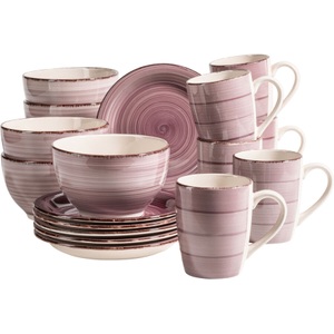 Mäser, Mäser 931950 18-teiliges Geschirr-Set, Mäser Frühstückset 18-tlg. Berry