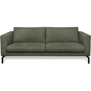 LIVIQUE, Sofa Gomero, Sofa Gomero Grün Stoff 216 cm 93 cm