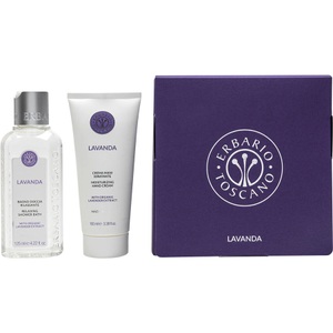 LIVIQUE, Raumduft Erbario, Erbario Toscano Erbario Geschenkbox Body Lavanda, inkl. Shower Bath 125 ml + Hand Cream 100 ml