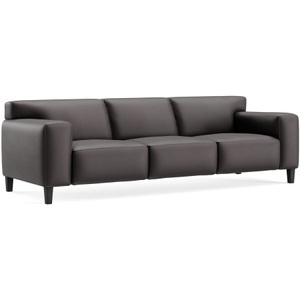 LIVIQUE, Sofa Vada, Sofa Vada Braun Leder 260 cm 94 cm
