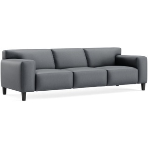 LIVIQUE, Sofa Vada, Sofa Vada Blau Leder 260 cm 94 cm