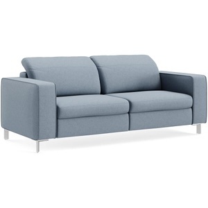 LIVIQUE, Sofa Move, Sofa Move Blau Stoff 208 cm 100 cm