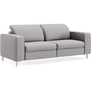 LIVIQUE, Sofa Move, Sofa Move Grau Stoff 208 cm 100 cm