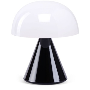 Lexon, Mina Mini Lampe ohne Kabel / LED - H 8,3 cm / INDOOR - Lexon schwarz en metall/plastikmaterial, Schnurlosleuchte Mina Mini LED metall plastikmaterial schwarz / LED - H 8,3 cm / INDOOR - Lexon schwarz en plastikmaterial