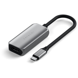 Satechi, SATECHI ST-AC8KHM - USB-C zu HDMI 2.1 8K Adapter (Space Grau), SATECHI ST-AC8KHM - USB-C zu HDMI 2.1 8K Adapter (Space Grau)
