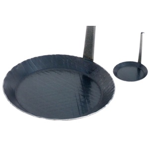 Contacto, Servierpfanne 20 cm mit vertikalem Griff aus kaltgeschmiedet, Servierpfanne 20 cm mit vertikalem Griff aus kaltgeschmiedet