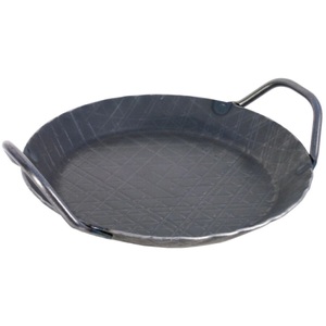 Contacto, Servierpfanne 32 cm, schmiedeeisern, zwei Griffe, Servierpfanne 32 cm, schmiedeeisern, zwei Griffe