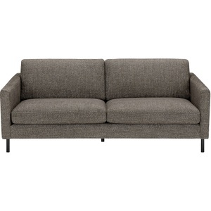 LIVIQUE, Livique Sofa Domino, Sofa Domino Braun Stoff 196 cm 98 cm
