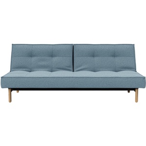 LIVIQUE, Livique Bettsofa Split, Bettsofa Split Blau Stoff 210 cm 91 cm Ausklappbar