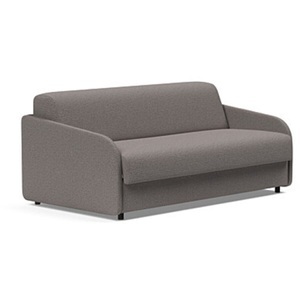 LIVIQUE, Livique Bettsofa Eivor, Bettsofa Eivor Beige/Grau Stoff 174 cm 101 cm Ausziehbar
