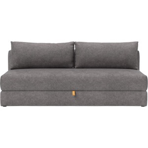 LIVIQUE, Livique Bettsofa Odlav, Bettsofa Odlav Grau Stoff 200 cm 105 cm Ausklappbar