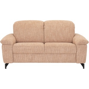 LIVIQUE, Sofa Oro, Sofa Oro Braun/Beige Stoff 168 cm 104 cm