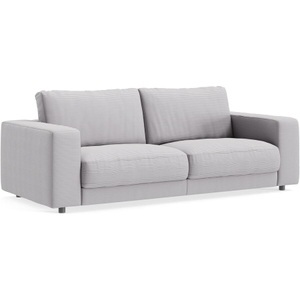 LIVIQUE, Sofa Ava Grau Stoff B 230 T 107 cm, Sofa Ava Grau Stoff B 230 T 107 cm
