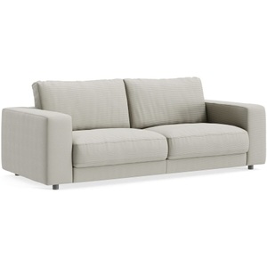 LIVIQUE, Sofa Ava Grau Stoff B 230 T 107 cm, Sofa Ava Grau Stoff B 230 T 107 cm