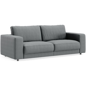 LIVIQUE, Sofa Ava Grau Stoff B 230 T 107 cm, Sofa Ava Grau Stoff B 230 T 107 cm
