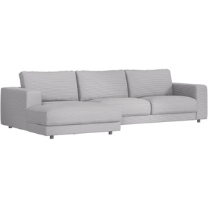 LIVIQUE, Ecksofa Ava Grau Stoff B 320 T 170 cm