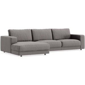 LIVIQUE, Ecksofa Ava Grau Stoff B 320 T 170 cm