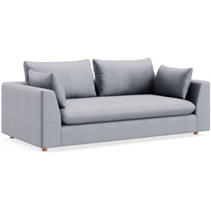 LIVIQUE, Livique Sofa Milou, Sofa Milou Blau/Grau Stoff 209 cm 108 cm