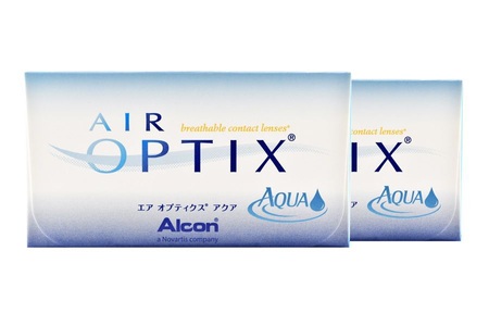 Air Optix Aqua, 2 x 6 Stück Kontaktlinsen von Ciba Vision