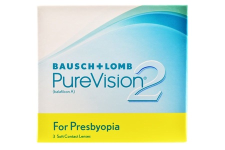 Bausch & Lomb, Pure Vision 2 For Presbyopia, 3 Stück Kontaktlinsen von Bausch & Lomb, Pure Vision 2 For Presbyopia 3 Monatslinsen