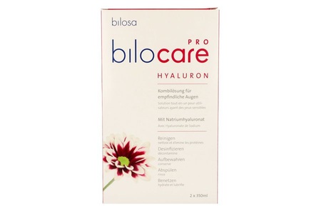 Bilosa, Bilocare Pro Hyaluron 2x350ml, Multi-Pack, Bilocare Pro Hyaluron Doppelpack 2 x 350 ml All-in-One Lösung