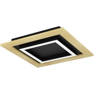Eglo, LED-Deckenlampe Tirrenara, Fernbedienung, 37x37cm, Eglo Deckenlampe Tirrenara