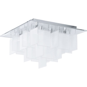 Eglo, Deckenleuchte Condrada 1 mit Glasbehang, Eglo Deckenlampe Condrada 1