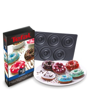 Tefal, Tefal Plattenset Snack Collection Donuts Sandwichmaker, Tefal Grillpfanne »Snack Collection D«, Aluminiumguss