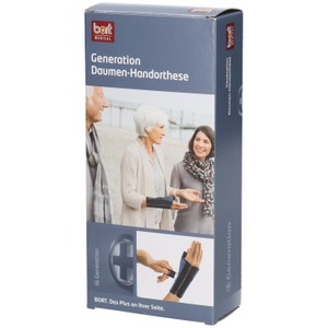 bort, bort Generation Daumen-Handbandage L links blau (1 Stück)
