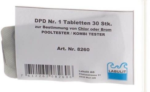 Labulit, LABULIT Pooltester Ersatztablette DPD Nr1 (30 Stück)