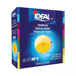 Ideal, IDEAL Baumwolle Color No01 gelb (1 Stück)