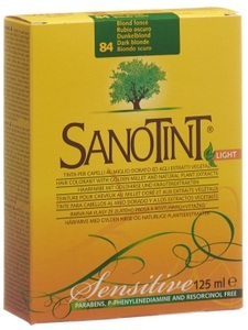SANOTINT, SANOTINT SENSITIVE Light Haarfarbe 84 dunkelblond (1 Stück), Sanotint Sensitive Haarfarbe 84 goldbraun kupfer