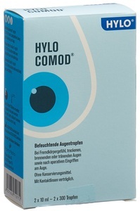Ursapharm, HYLO-COMOD Benetzung - 2 x 10ml, Hylo Comod Augentropfen (2 x 10ml)