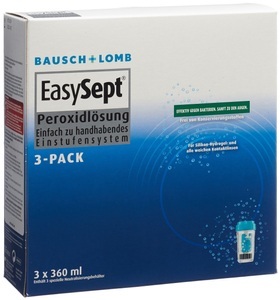 Bausch & Lomb, EasySept Multipack 3x360ml, Bausch & Lomb EasySept Multipack