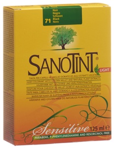 SANOTINT, SANOTINT SENSITIVE Light Haarfarbe 71 schwarz (1 Stück), Sanotint Sensitive Haarfarbe 71 schwarz