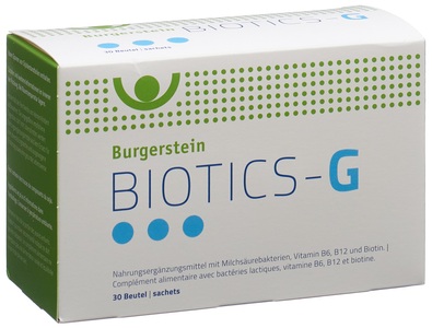 Burgerstein, Burgerstein BIOTICS-G, Pulver, Burgerstein Biotics-G Pulver (30 Stk)