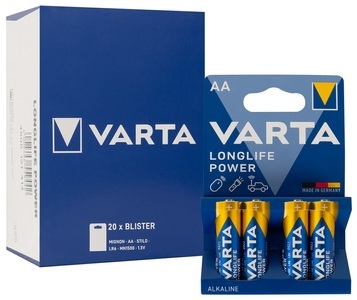 Varta Longlife Power Batterien AA/LR6 4 St.