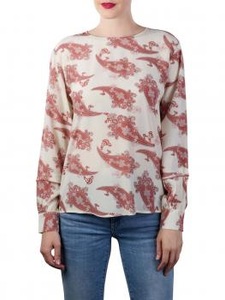 YAYA, Yaya Woven Top Flowy Paisley Print rust dessin, 